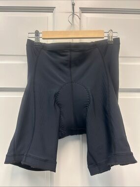 Sugoi Black Cycling Shorts with Red Chamois Pad Size XL